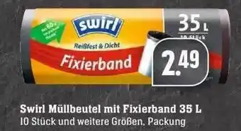 Edeka Swirl Müllbeutel Mit Fixierband Angebot