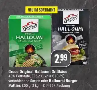 Edeka Greco Original Halloumi Grillkäse Oder Halloumi Burger Patties Angebot