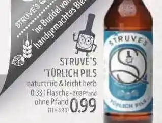 Edeka Struve Struve's Türlich Pils Angebot