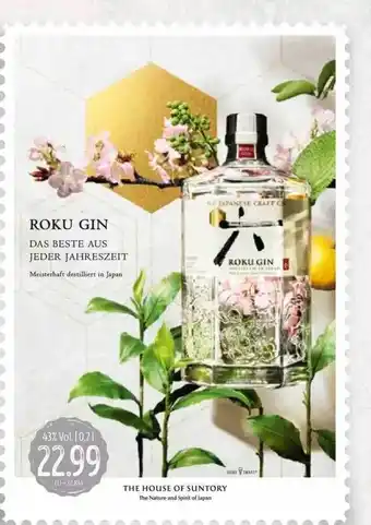 Edeka Struve Roku Gin Das Best Aus Jeder Jahreszeit Angebot