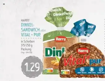 Edeka Struve Harry Dinkel-sandwich Oder Vital + Pur Angebot