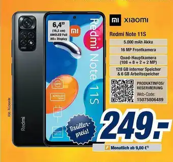 Expert Bening Xiamoi Redmi Note 11s Angebot