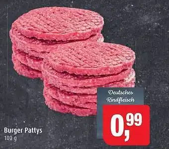 Markant Burger Pattys Angebot