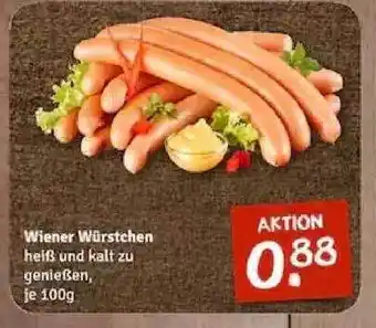 nahkauf Wiener Würstchen Heiß Und Kalt Zu Genieben Angebot