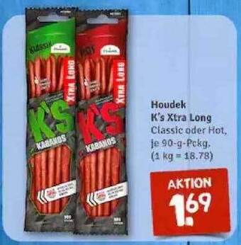 nahkauf Houdek K's Xtra Lond Classic Oder Hot Angebot