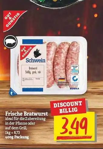 NP Discount Frische Bratwurst Angebot