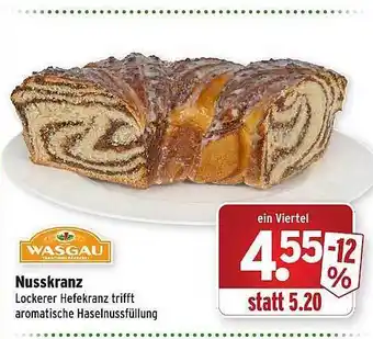 Wasgau Nusskranz Angebot