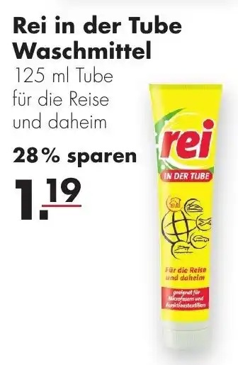 Handelshof Rei in der Tube Waschmittel 125 ml Tube Angebot