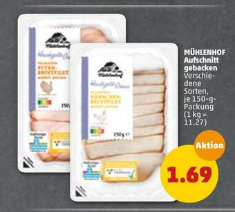 PENNY Mühlenhof aufschnitt gebacken Angebot