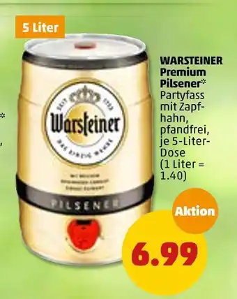 PENNY Warsteiner premium pilsener Angebot