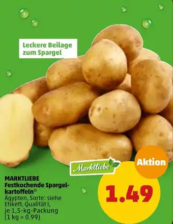 PENNY Marktliebe festkochende spargelkartoffeln Angebot