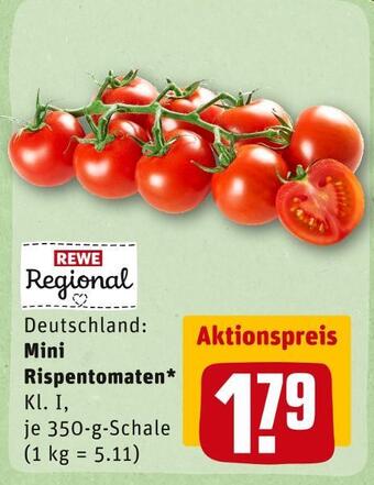 REWE Rewe regional mini rispentomaten Angebot