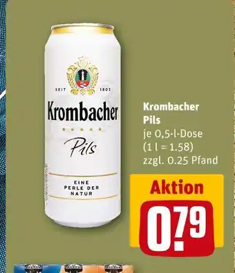 REWE Krombacher pils Angebot