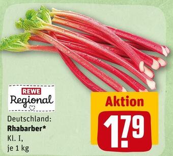 REWE Rewe regional rhabarber Angebot