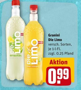 REWE Granini die limo Angebot