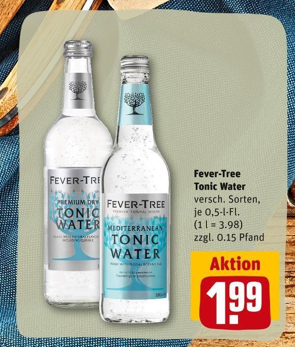 Fevertree tonic water Angebot bei REWE