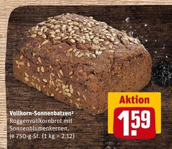 REWE Vollkorn-sonnenbatzen Angebot