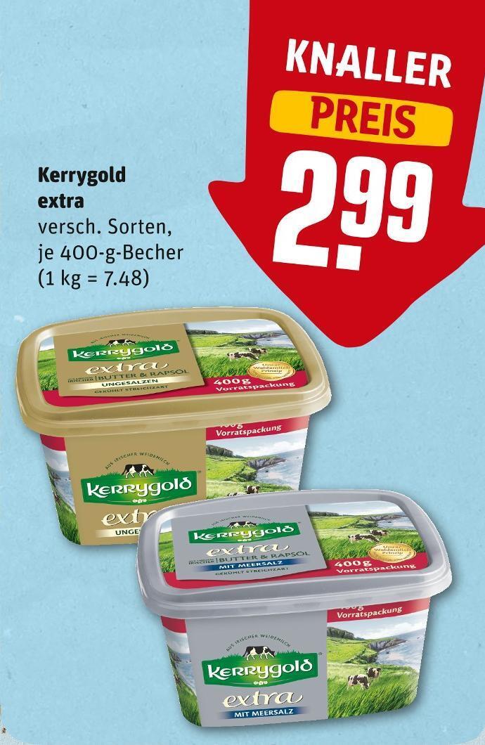 Kerrygold butter extra Angebot bei REWE