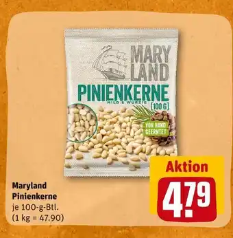 REWE Maryland pinienkerne Angebot