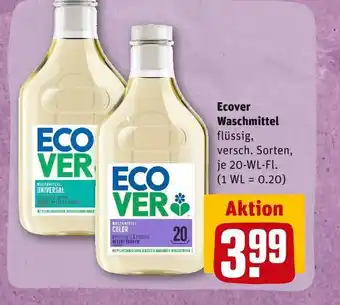 REWE Ecover waschmittel Angebot