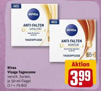 REWE Nivea visage tagesceme Angebot