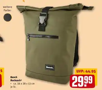 REWE Bench rucksack Angebot