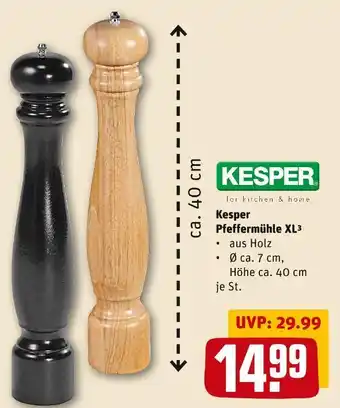 REWE Kesper pfeffermühle xl Angebot