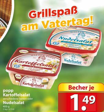 Famila Nord Ost Popp kartoffelsalat oder nudelsalat Angebot