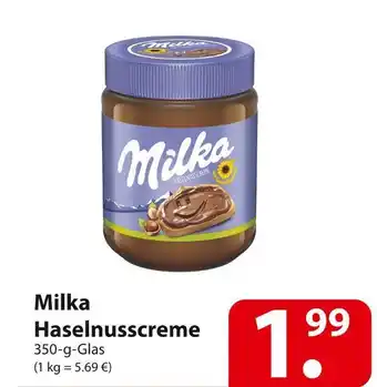 Famila Nord Ost Milka haselnusscreme Angebot