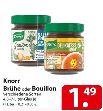Famila Nord Ost Knorr brühe oder bouillon Angebot