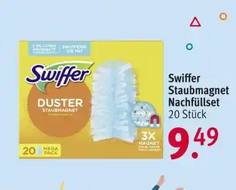 Rossmann Swiffer staubmagnet nachfüllset Angebot