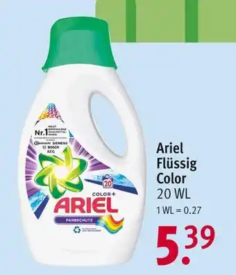Rossmann Ariel flüssig color Angebot
