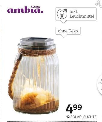 XXXLutz Ambia garden solarleuchte Angebot
