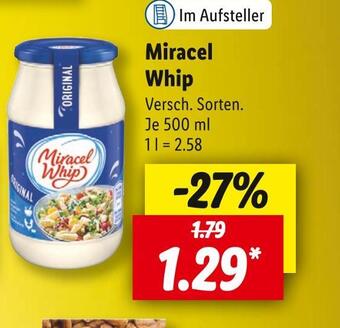 Lidl Miracel whip Angebot
