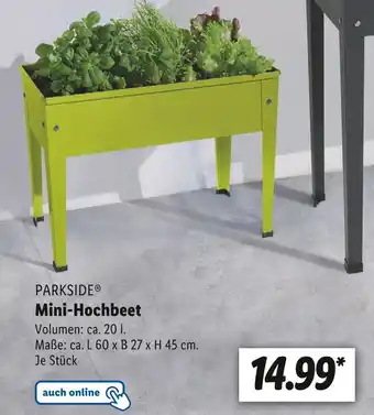 Lidl Parkside mini-hochbeet Angebot