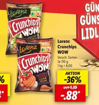 Lidl Lorenz crunchips wow Angebot