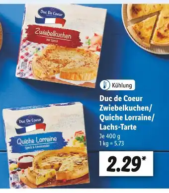 Lidl Duc de coeur tiefkühlkuchen Angebot