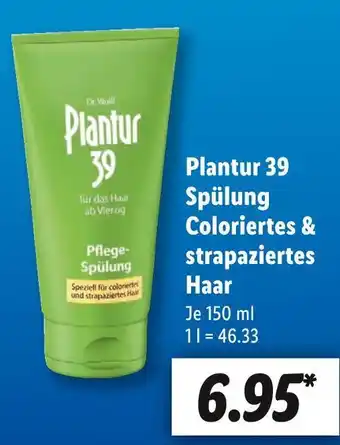 Lidl Plantur 39 spülung coloriertes & strapaziertes haar Angebot