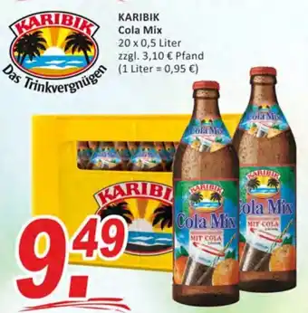 Getränke Fleischmann Karibik Cola Mix 20x0,5 Liter Angebot