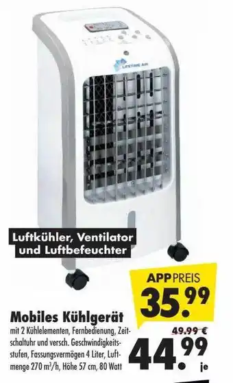 Mäc Geiz Mobiles Kühlgerät Angebot