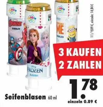 Mäc Geiz Bubble Seifenblasen Angebot