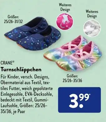 Aldi Süd Crane Turnschlappchen 25/26-35/36 Angebot