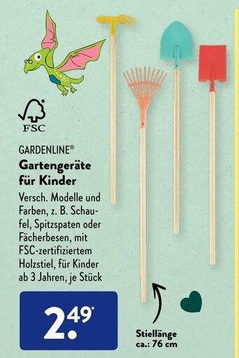 Aldi Süd Gardenline Gartengerate fur Kinder Angebot