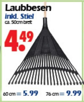 Wreesmann Laubbesen inkl. Stiel Angebot