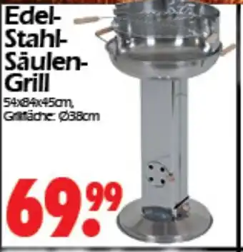 Wreesmann Edelstahl Säulengrill Angebot