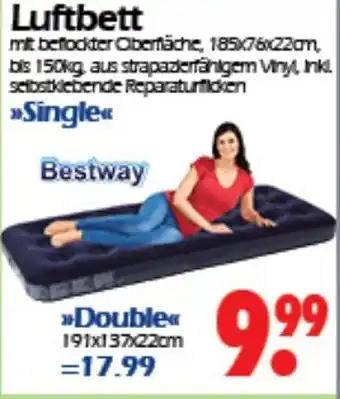 Wreesmann Bestway Luftbett Single/Double Angebot