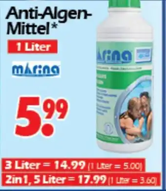 Wreesmann Marina Anti Algenmittel 1 Liter Angebot