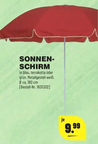 Leitermann Baumarkt Sonnenschirm Angebot