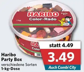 Combi Haribo Party Box 1 kg Dose Angebot