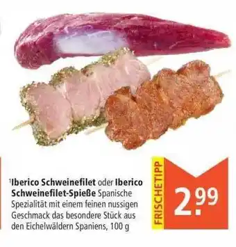 Marktkauf Iberico Schweinefilet Oder Iberico Schweinefilet-spieße Angebot